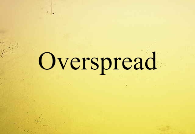 overspread