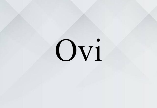 ovi