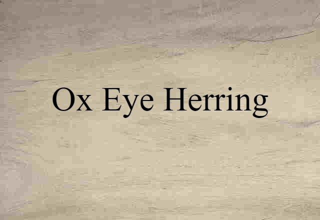 ox-eye herring