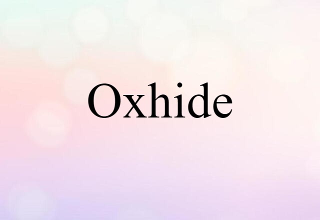 oxhide