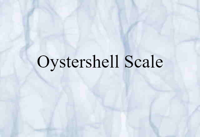 oystershell scale