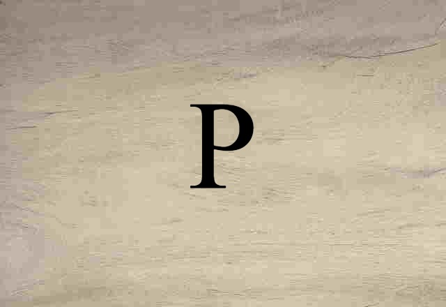 p