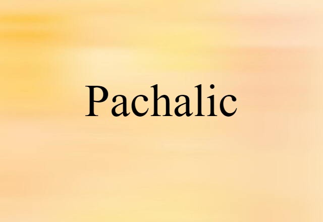 pachalic