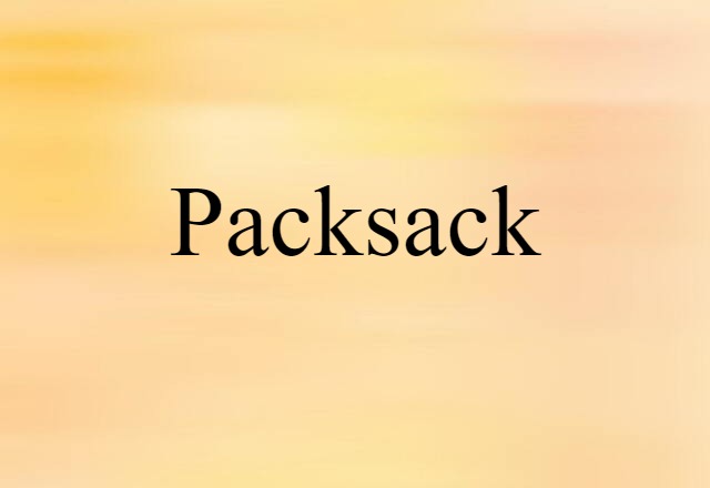 packsack