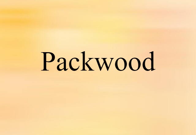 Packwood