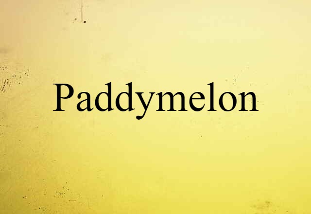 paddymelon