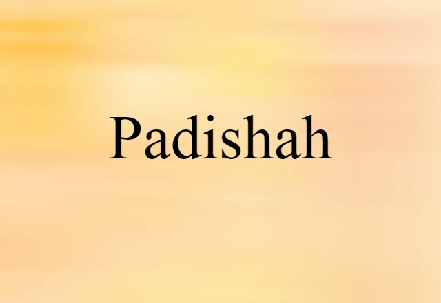 padishah