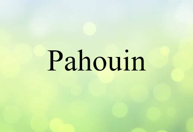 Pahouin