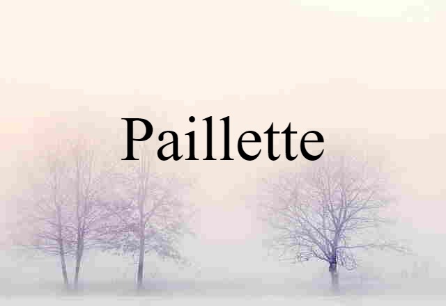 paillette