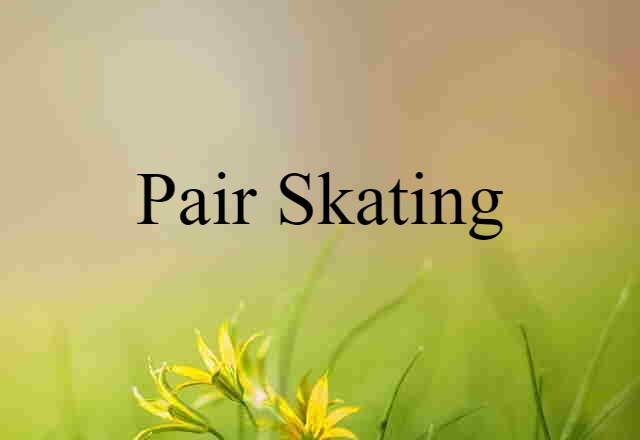 pair skating