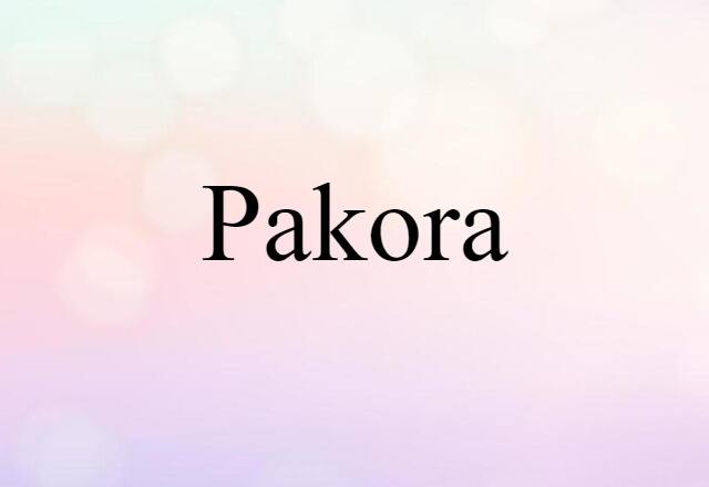 pakora