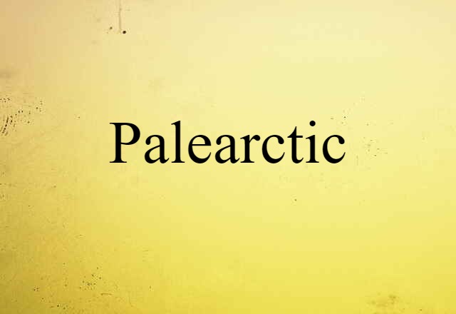 palearctic