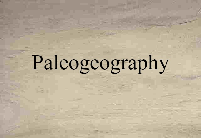 paleogeography