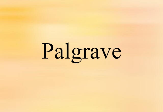 Palgrave