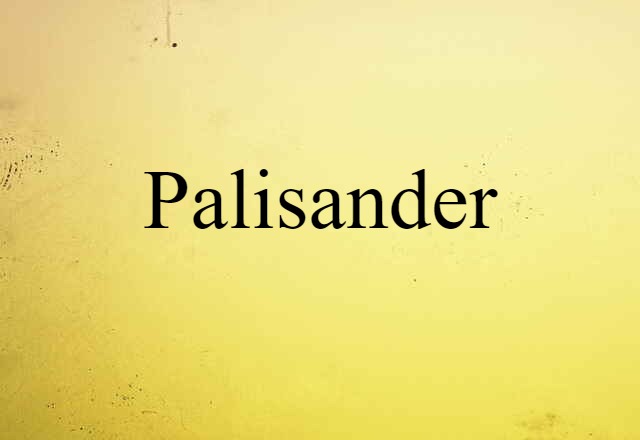 palisander