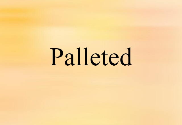 palleted