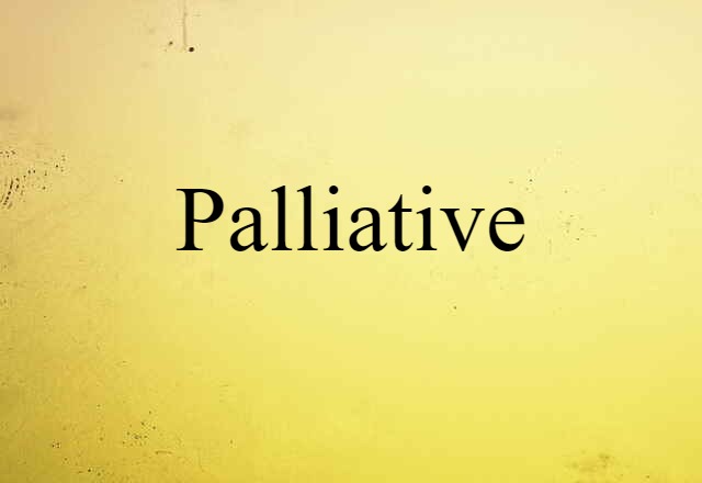 palliative