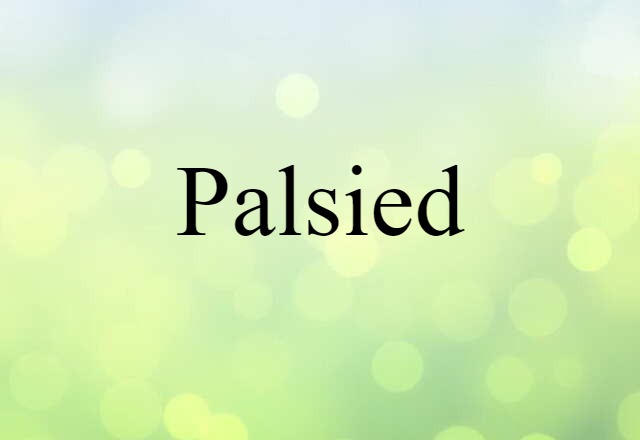 palsied