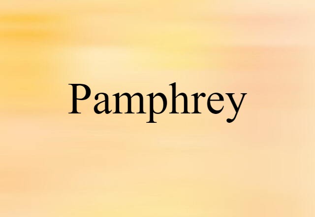 pamphrey