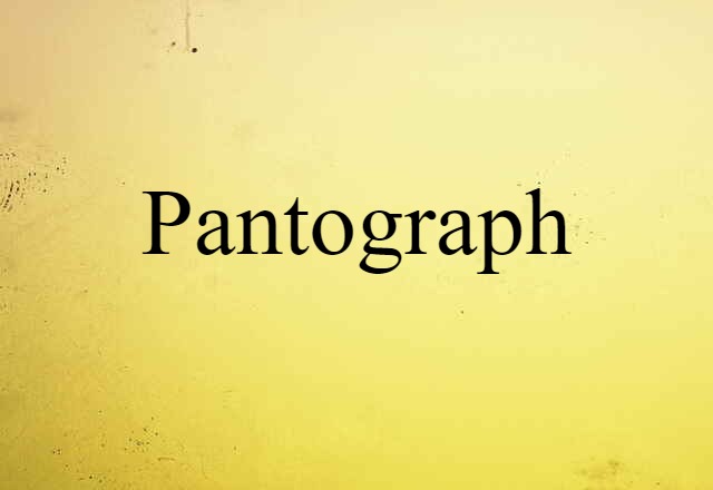 pantograph