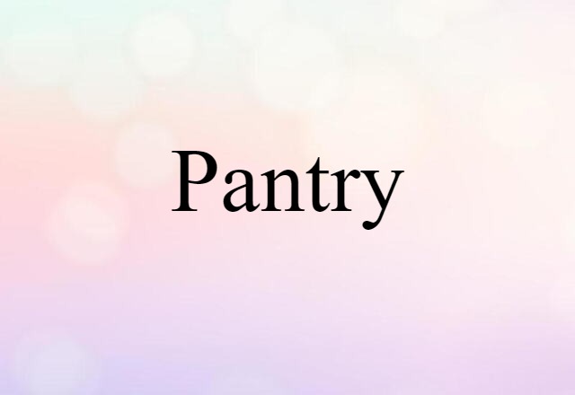 pantry