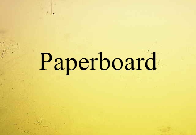 paperboard