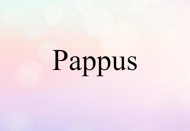 pappus