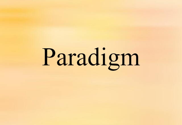 paradigm