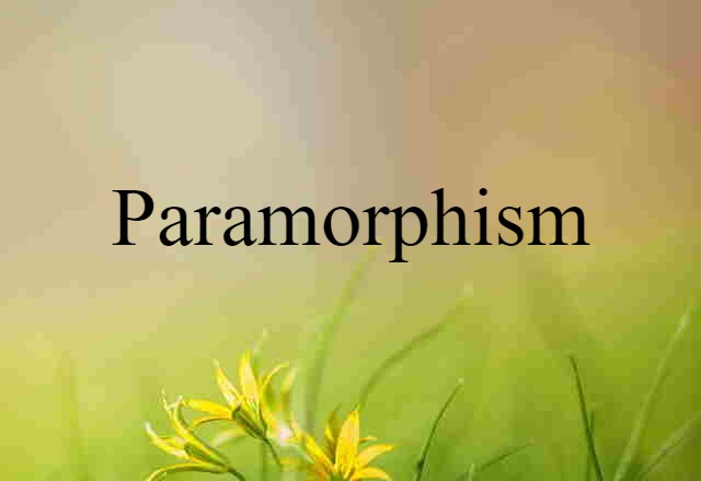 paramorphism