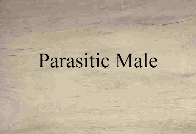 parasitic male