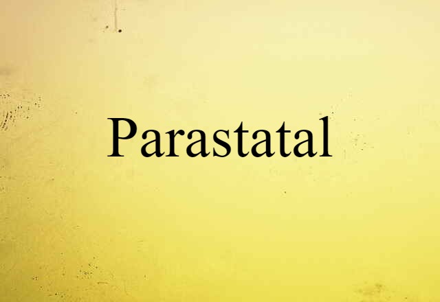 parastatal