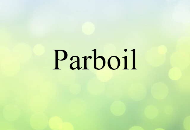 parboil