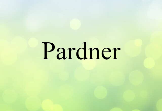 pardner