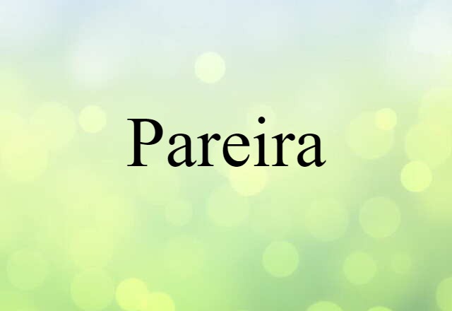 pareira