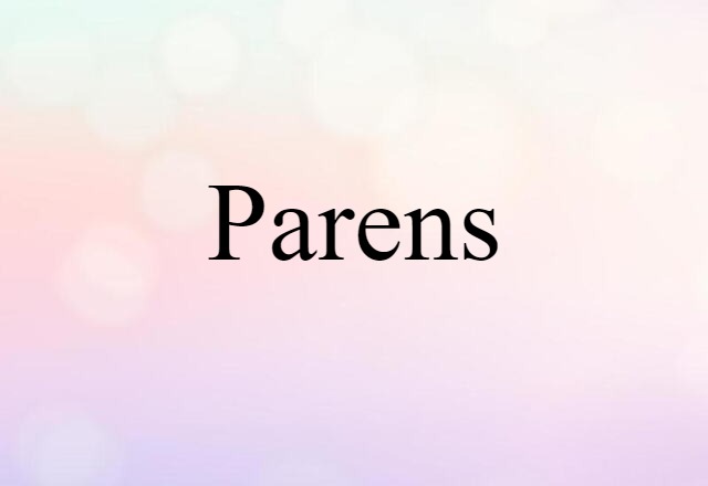 parens