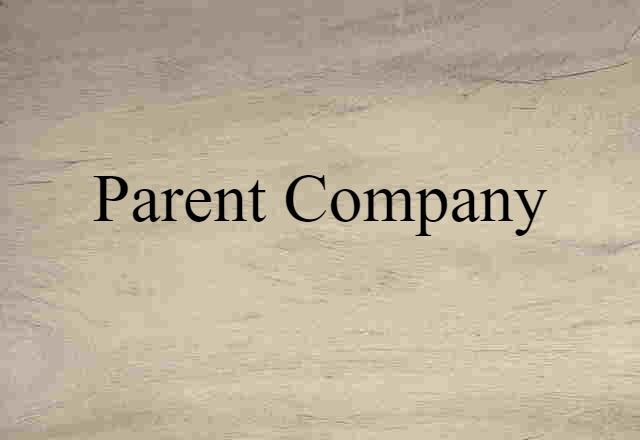 parent company