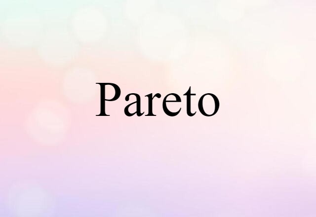 Pareto