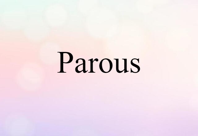 parous