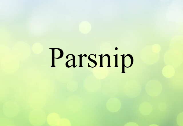 parsnip