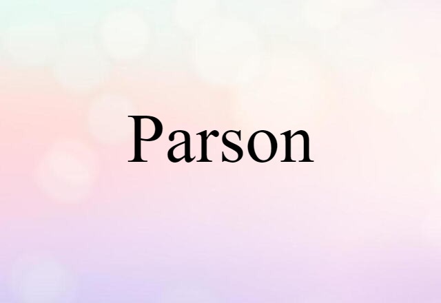 parson