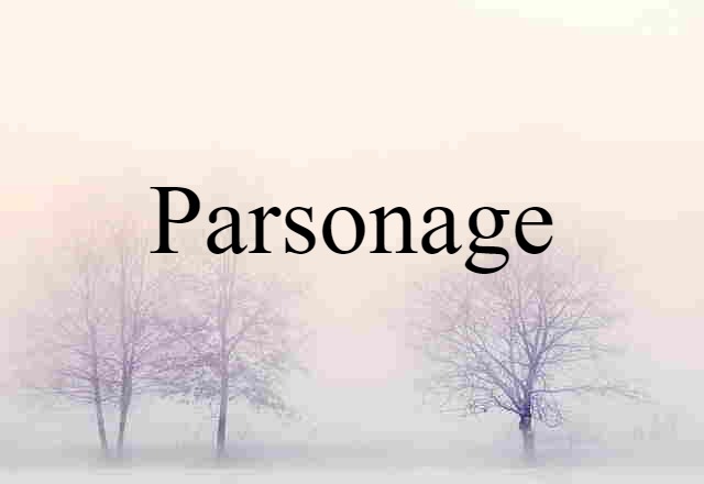 parsonage