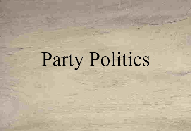 party politics