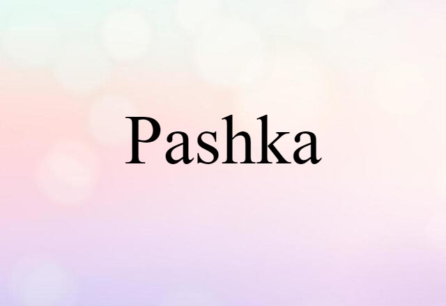 pashka