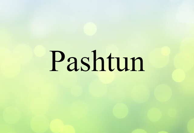 Pashtun