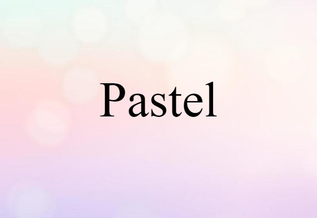 pastel