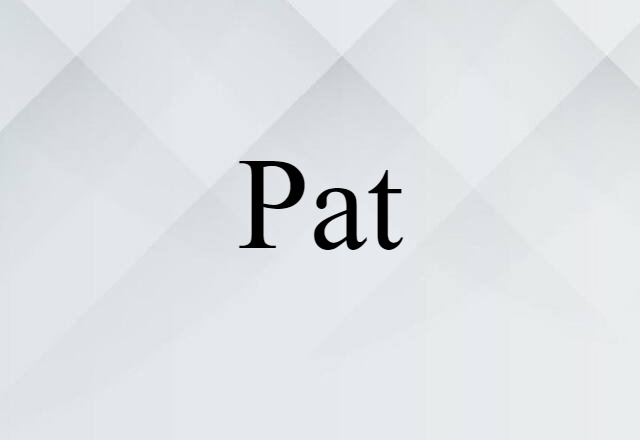 pat