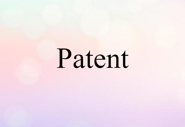 patent