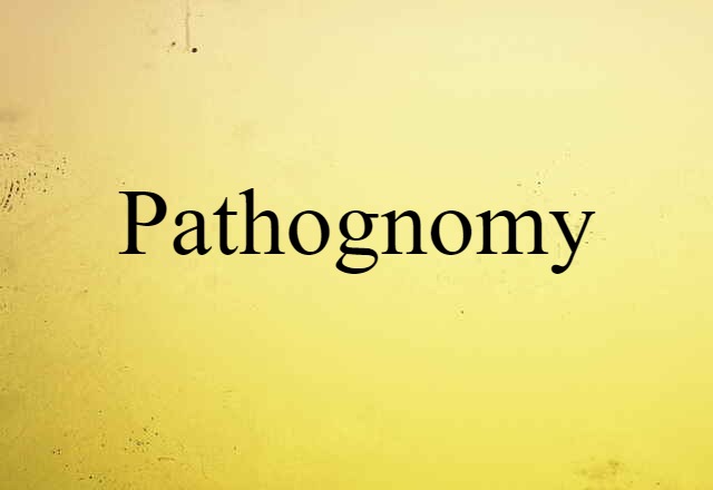 pathognomy