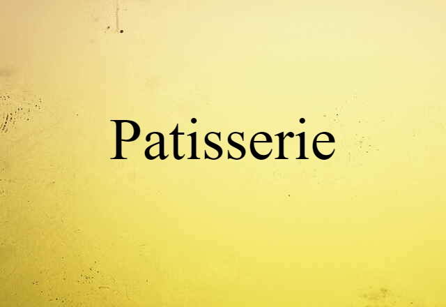 patisserie