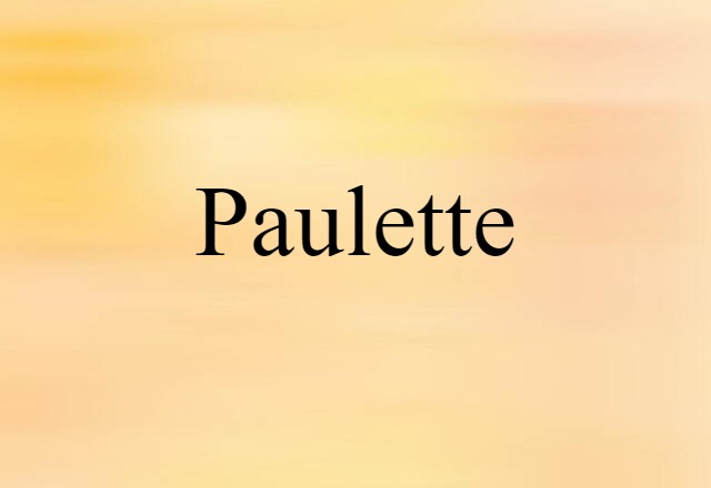 Paulette